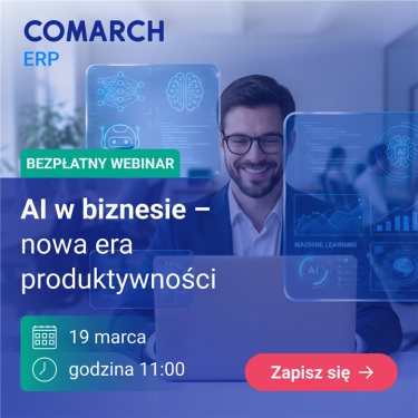 Webinar - AI w biznesie – nowa era produktywności