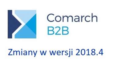Nowa wersja Comarch B2B 2018.4 już dostępna
