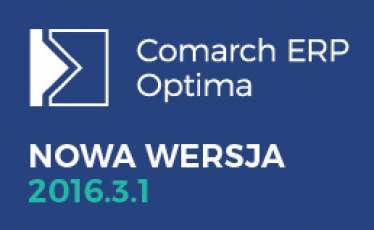 Comarch ERP Optima 2016.3.1