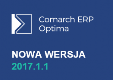 Nowa wersja Comarch ERP Optima 2017.1.1