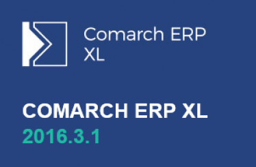 Comarch ERP XL 2016.3.1