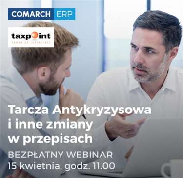 Tarcza Antykryzysowa i inne zmiany w przepisach - bezpłatny webinar