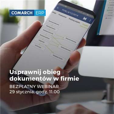 Webinar "Usprawnij obieg dokumentów w firmie"