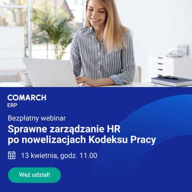 Webinar - Sprawne zarządzanie HR po nowelizacjach Kodeksu Pracy