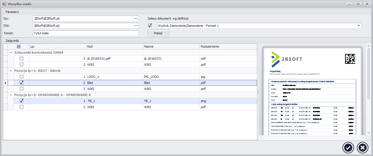 2BSOFT MailCreator